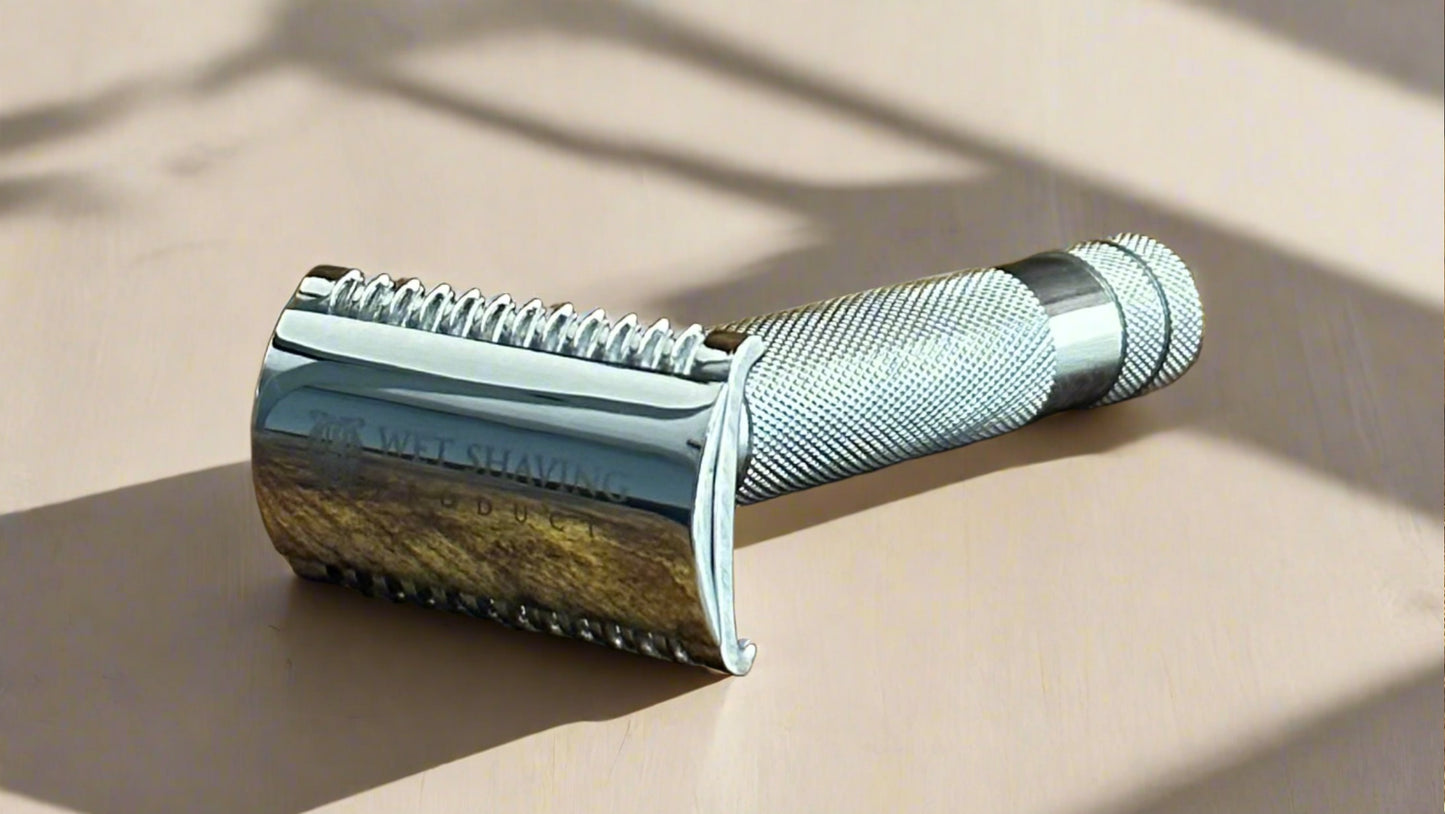 Double Edge Safety Razor - Open Comb
