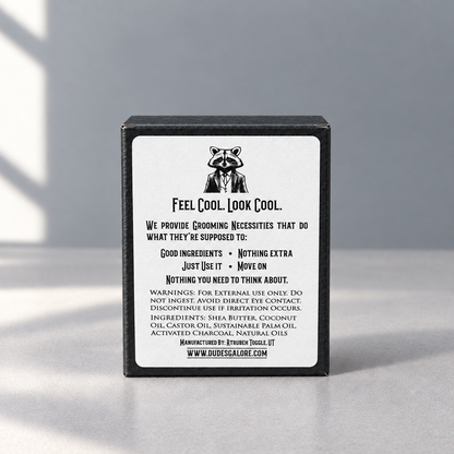Brighter back view of Fresh & Clean soap packaging
