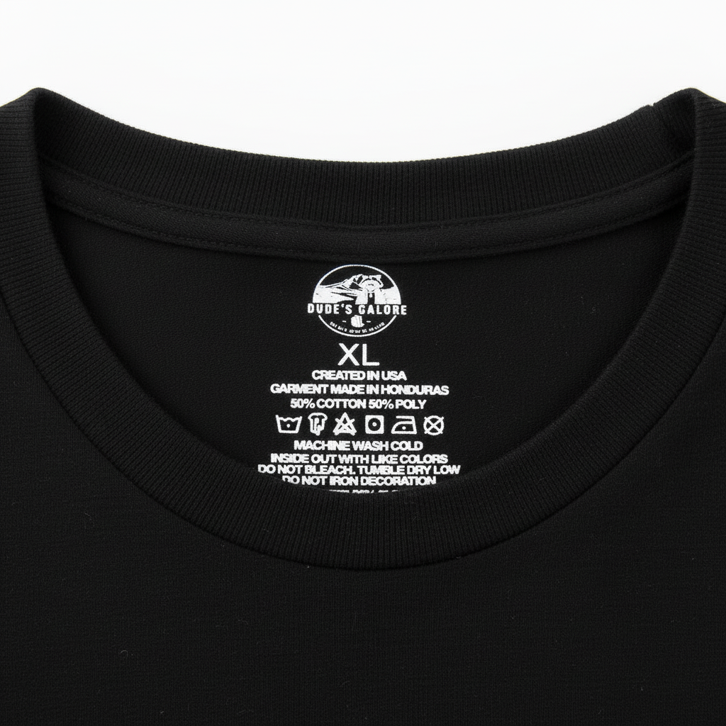 Dude's Galore - Inverted Label & Shirt