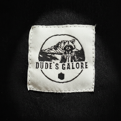 Dude's Galore Woven Label Cinematic