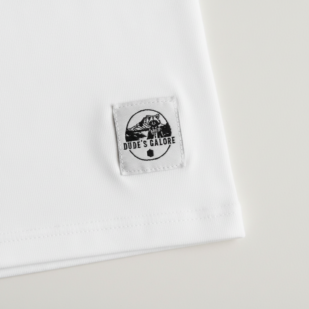 Woven Label Bottom Left Hem